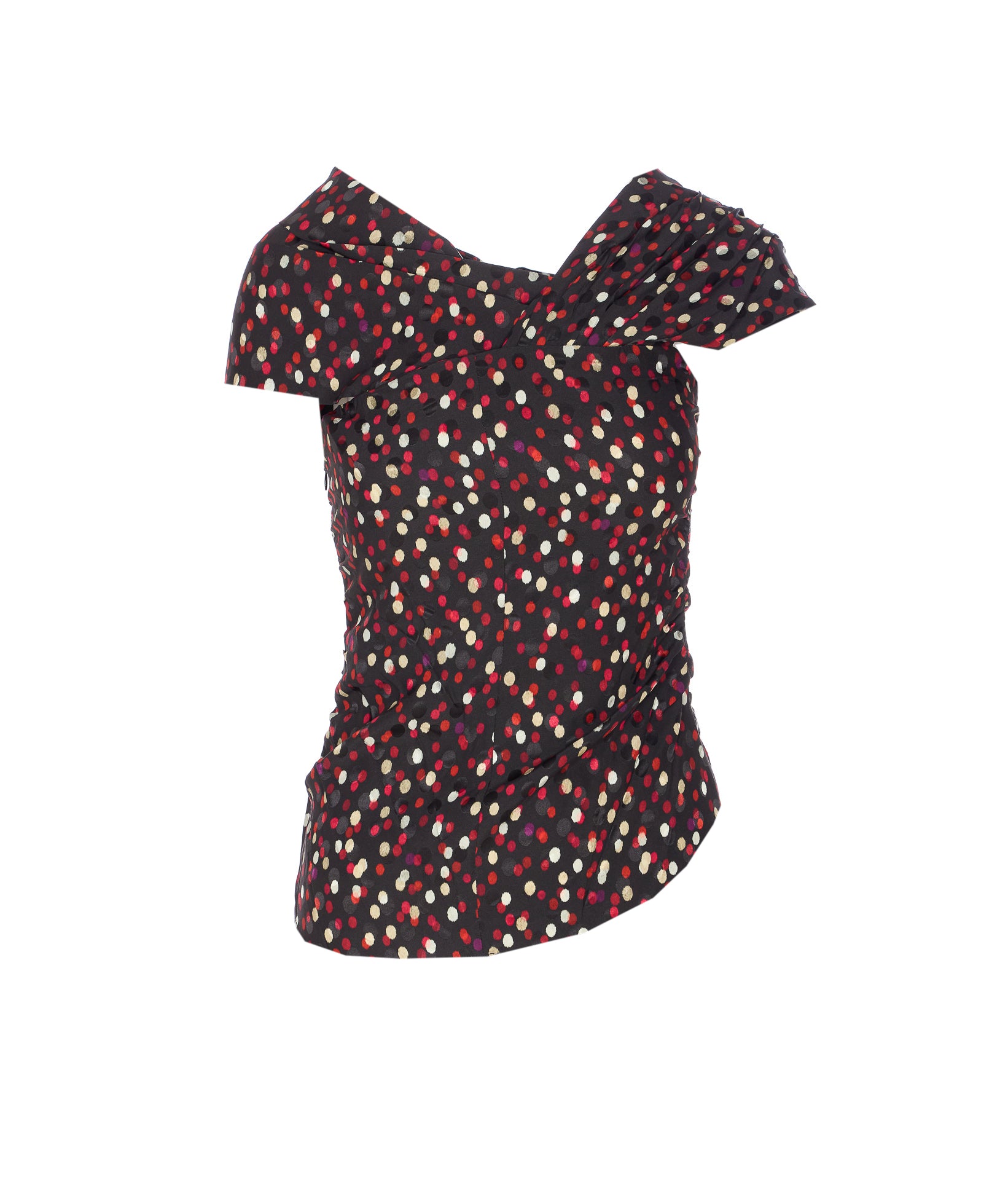 Isabel Marant Top Black Silk