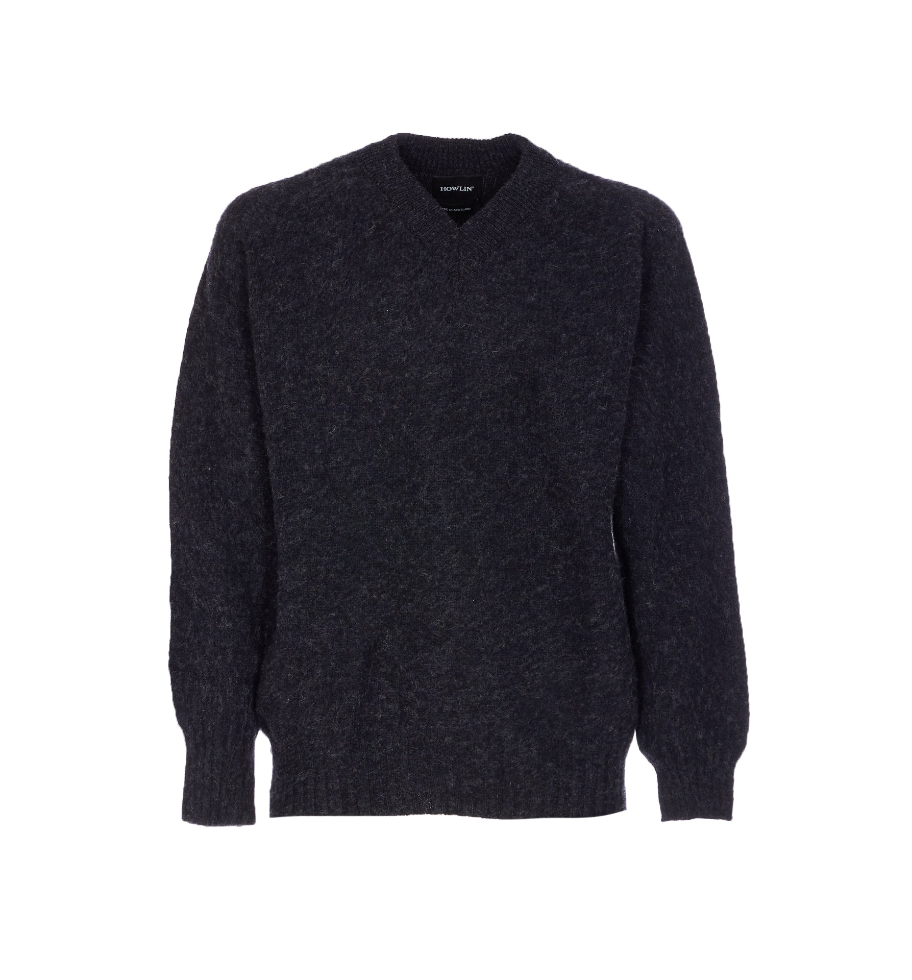 Howlin Sweaters Grey Pure Wool