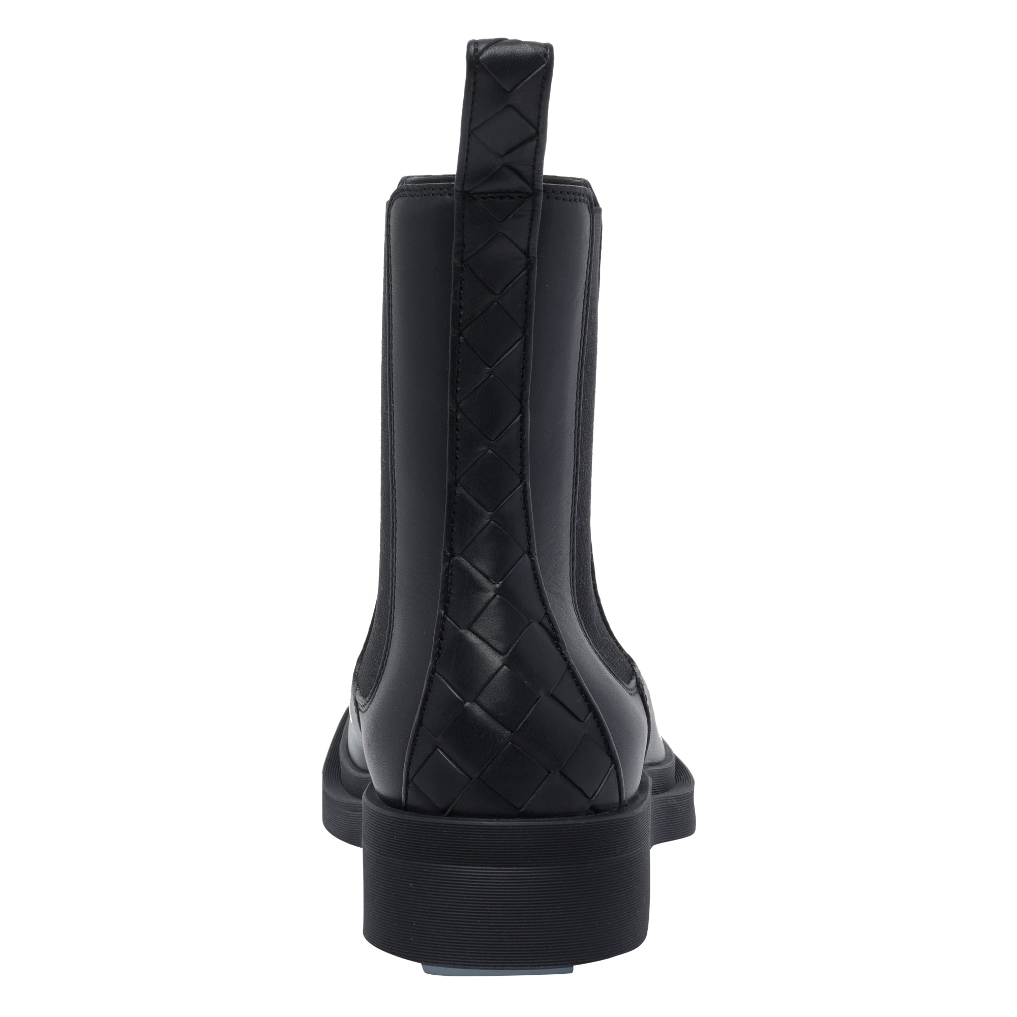Bottega Veneta Boots Black Calf Leather/rubber Sole