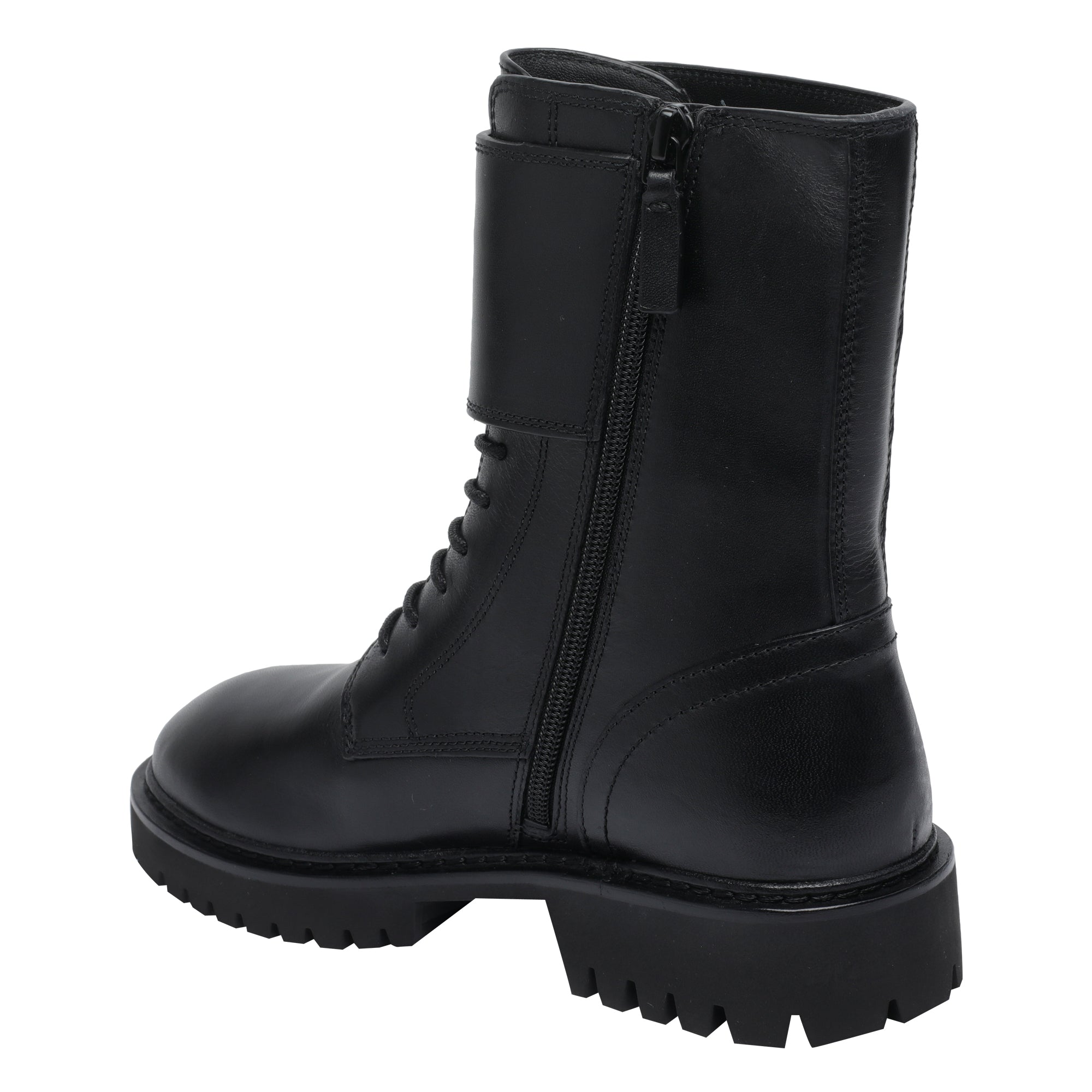 Tory Burch Boots Black Calf Leather/rubber Sole