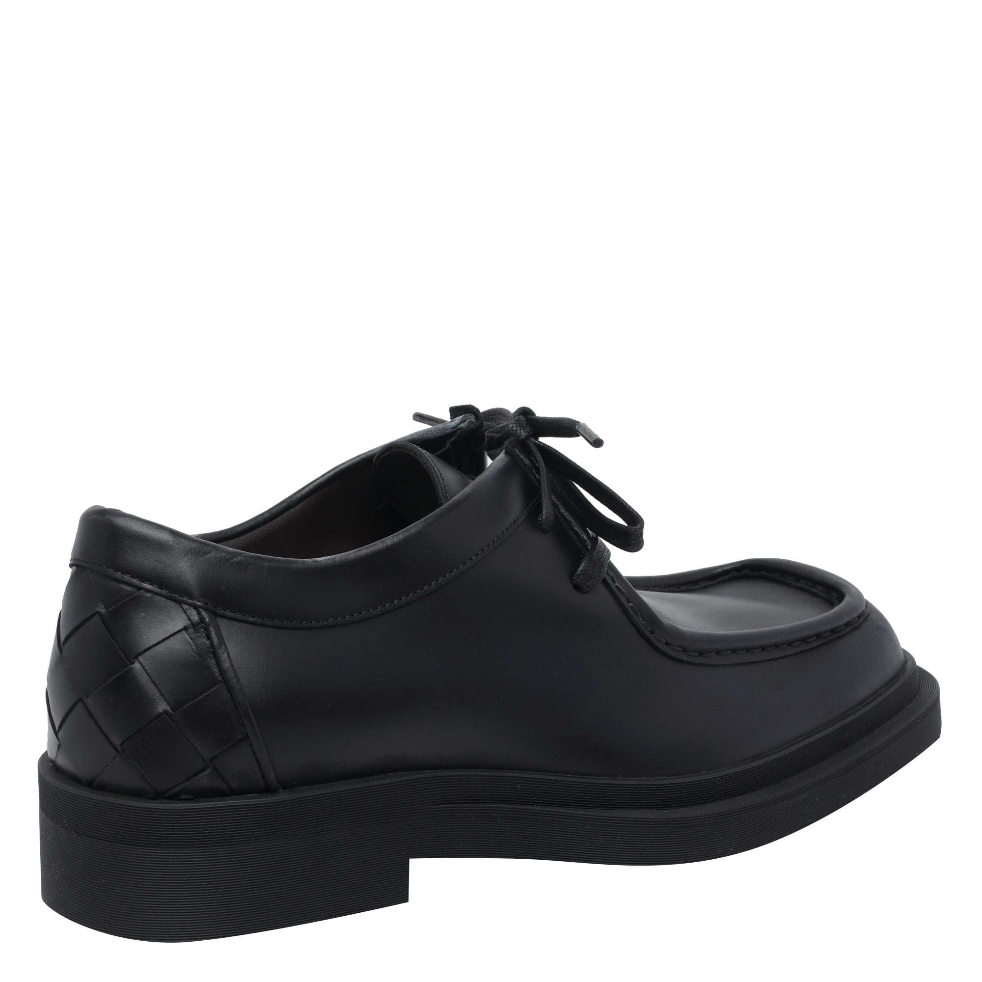 Bottega Veneta Flat shoes Black Calf Leather/rubber Sole