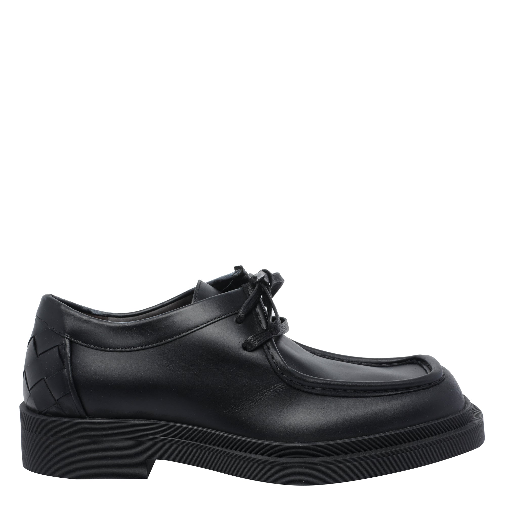 Bottega Veneta Flat shoes Black Calf Leather/rubber Sole