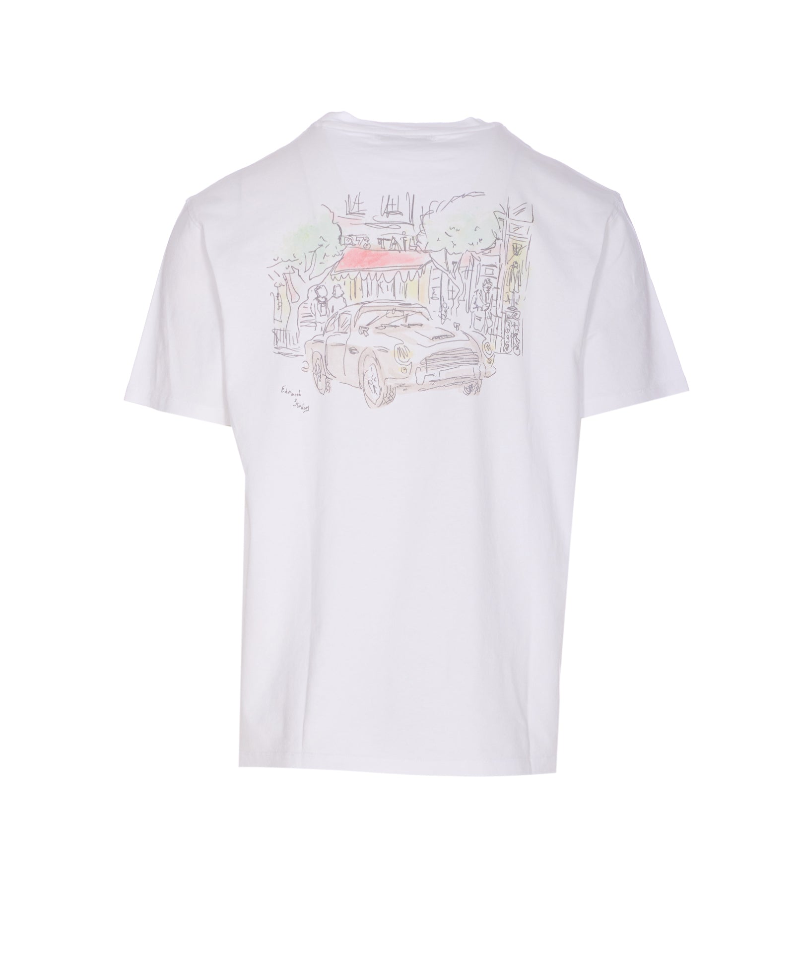 EDMMOND STUDIOS T-shirts and Polos White Organic Cotton
