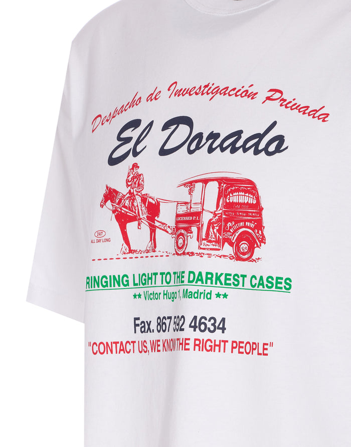 EDMMOND STUDIOS T-shirts and Polos White Organic Cotton