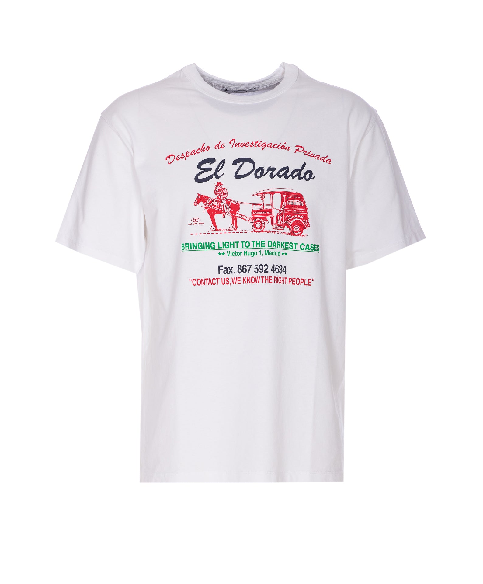 EDMMOND STUDIOS T-shirts and Polos White Organic Cotton