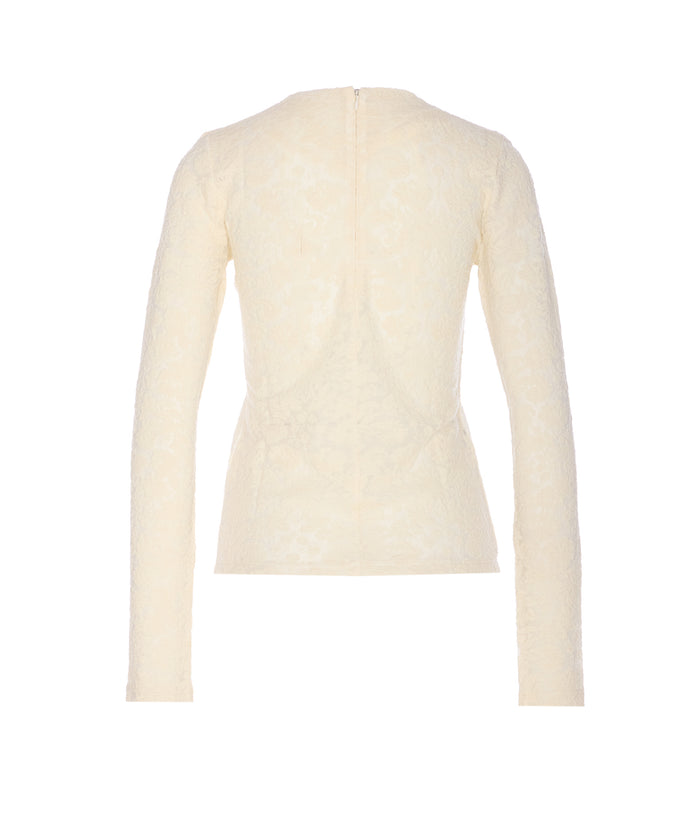 Pinko Sweaters White Wool