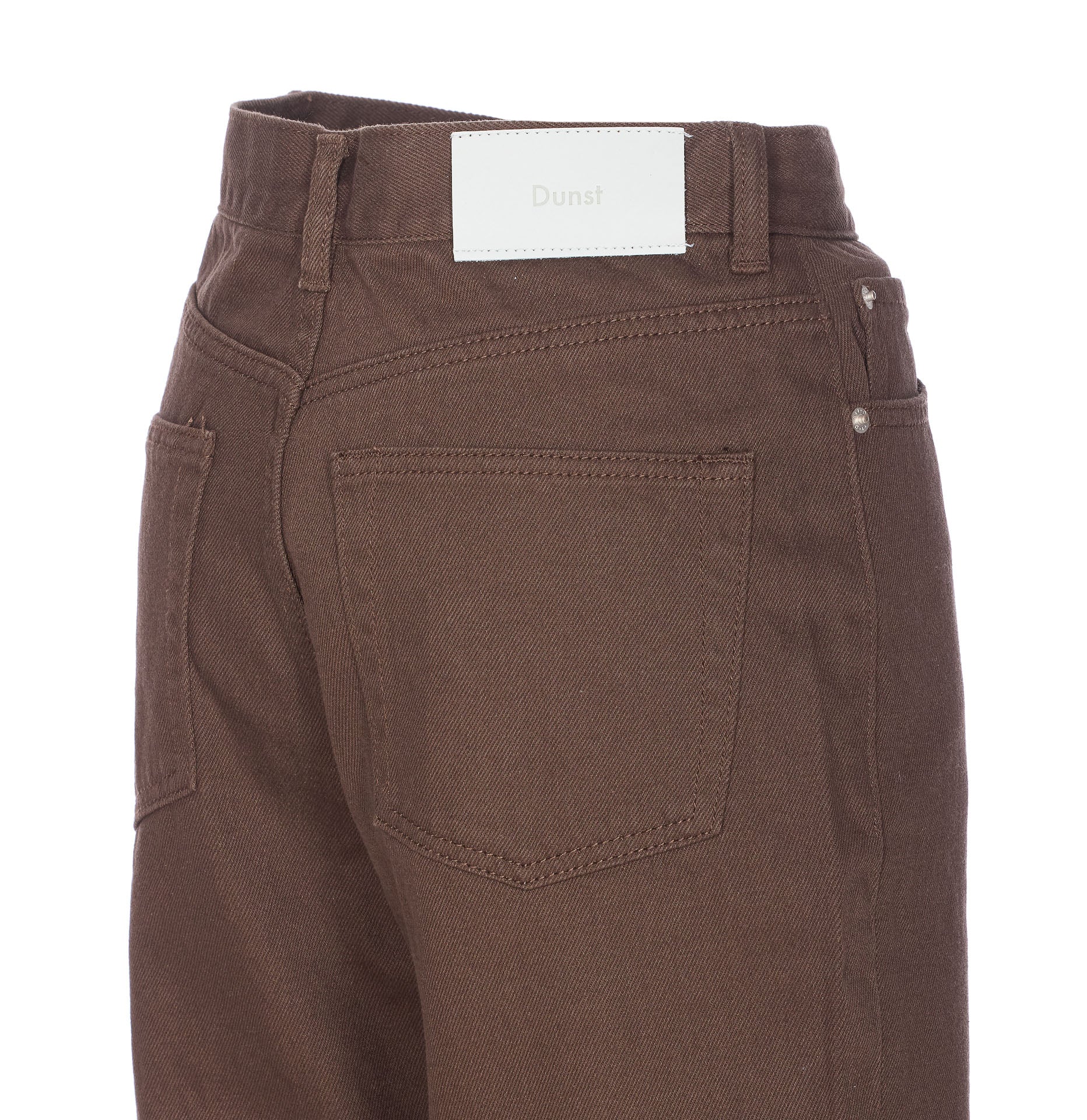 DUNST Jeans Brown Cotton