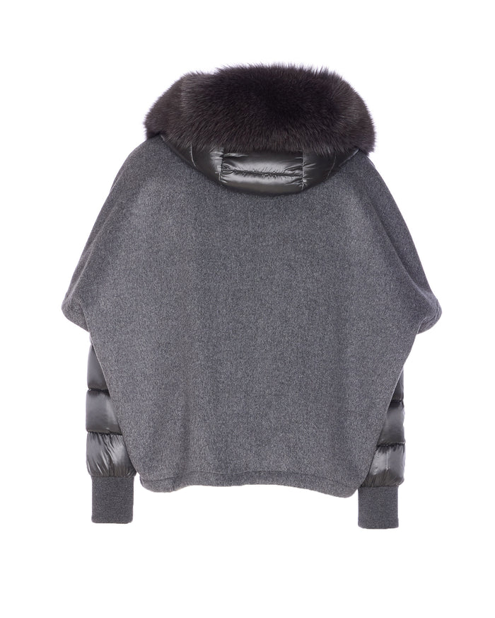 Moorer Jackets Grey Polyamide