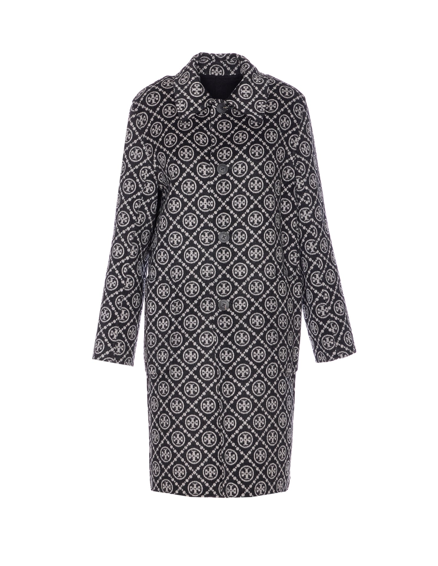 Tory Burch Coats Black Wool