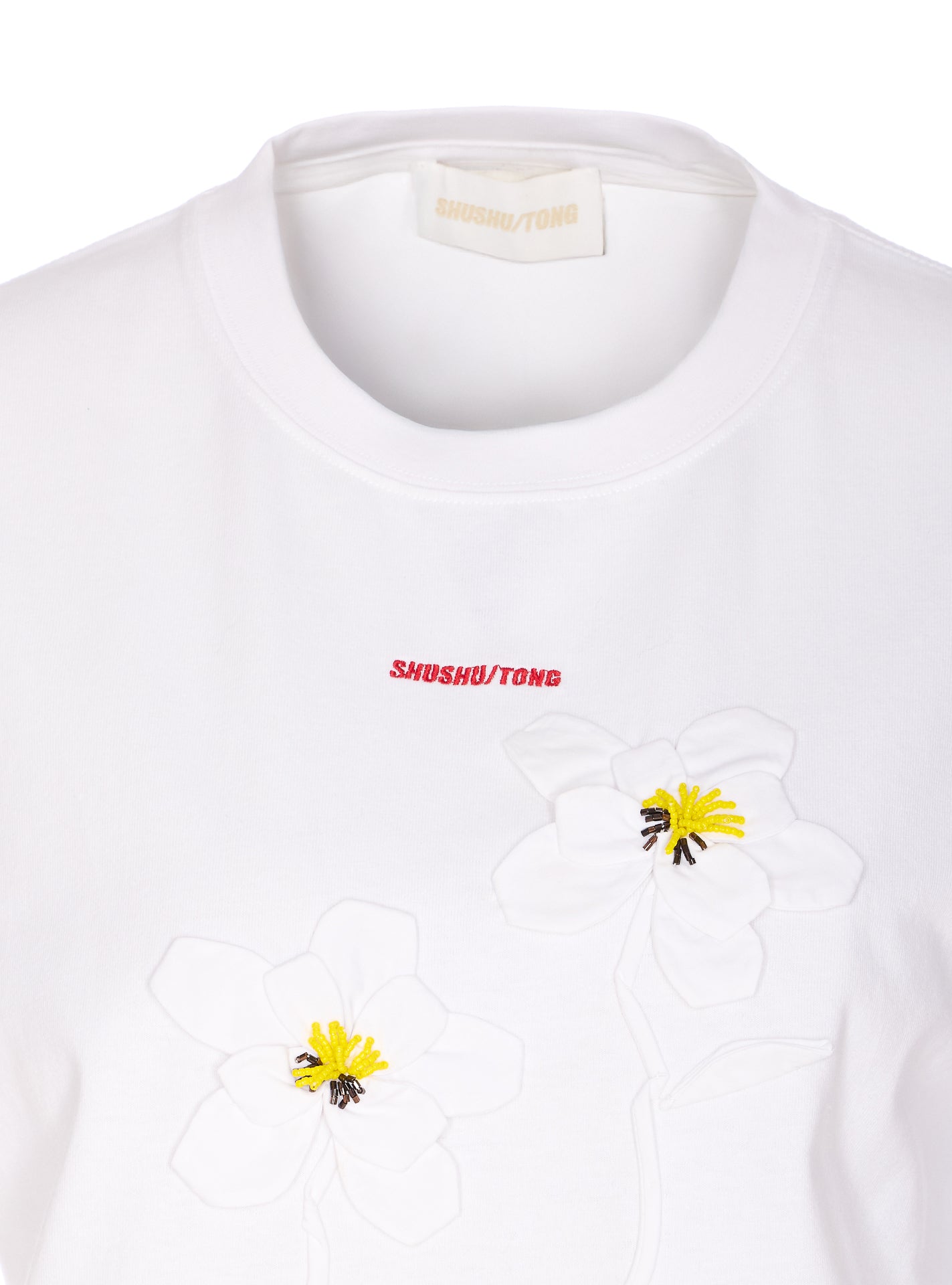SHUSHU TONG T-shirts and Polos White Cotton
