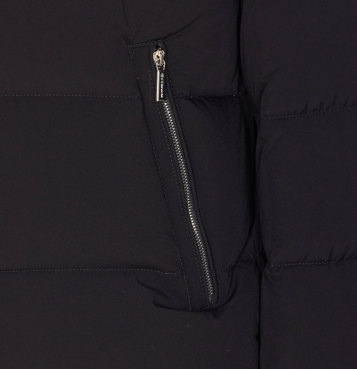 Moorer Coats Black Polyamide