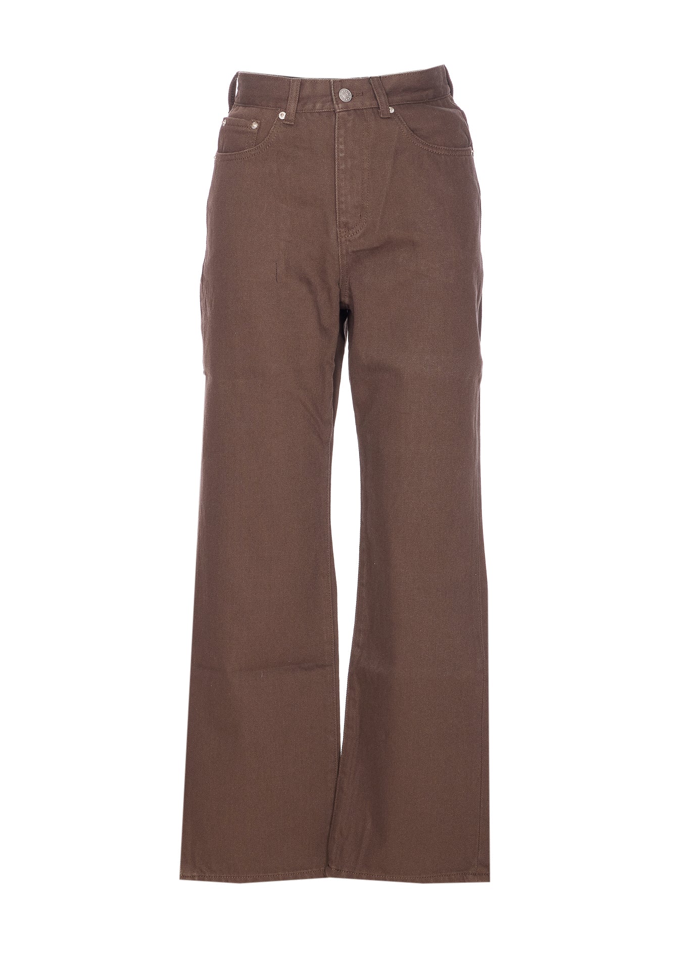 DUNST Jeans Brown Cotton