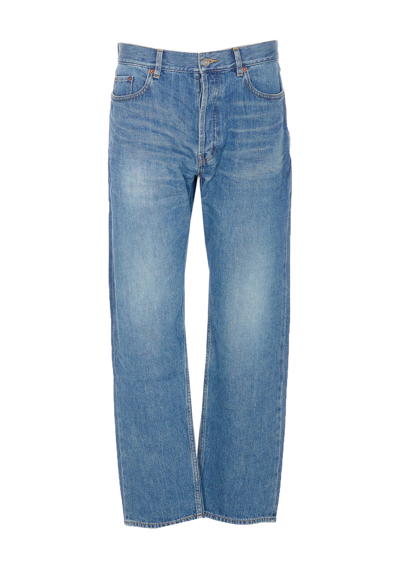Saint Laurent Jeans Blue Cotton