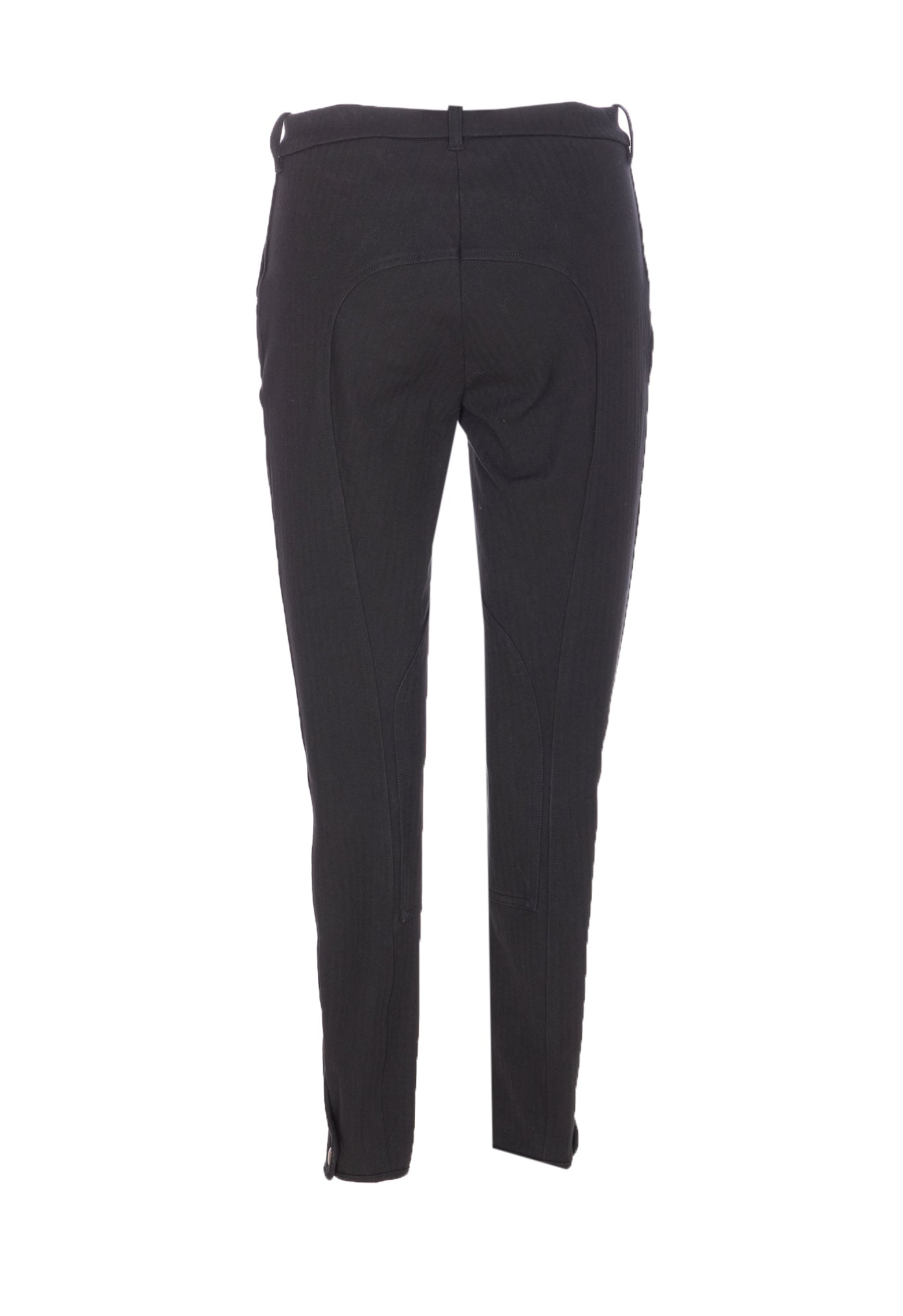Burberry Trousers Black Cotton