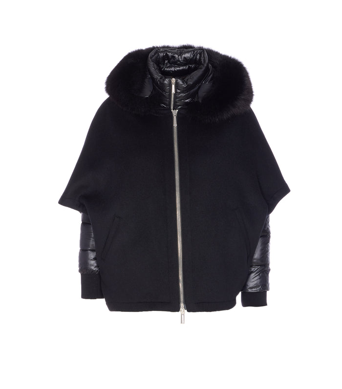 Moorer Jackets Black Polyamide