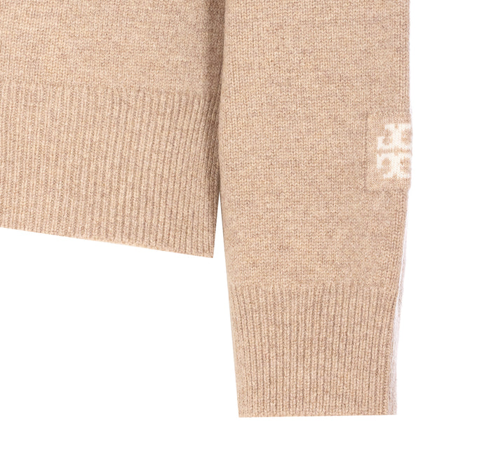 Tory Burch Sweaters Beige Wool