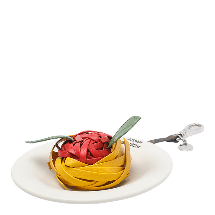 Fendi Keychains White Calf Leather