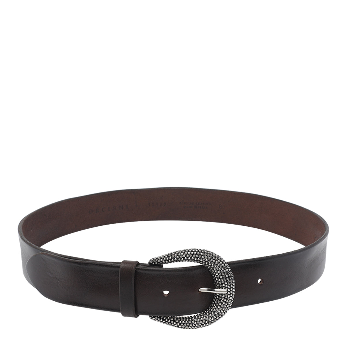 Orciani Belts Brown Calf Leather