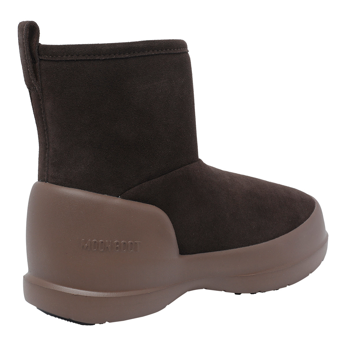 Moon Boot Brown Suede Leather/rubber Sole