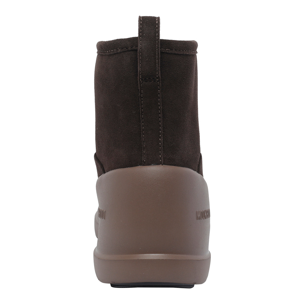 Moon Boot Brown Suede Leather/rubber Sole