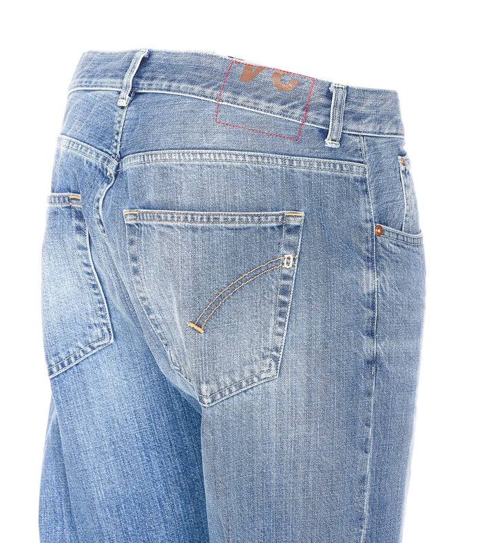 Dondup Jeans Blue Cotton