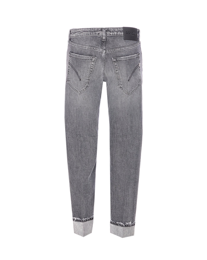 Dondup Jeans Grey Cotton