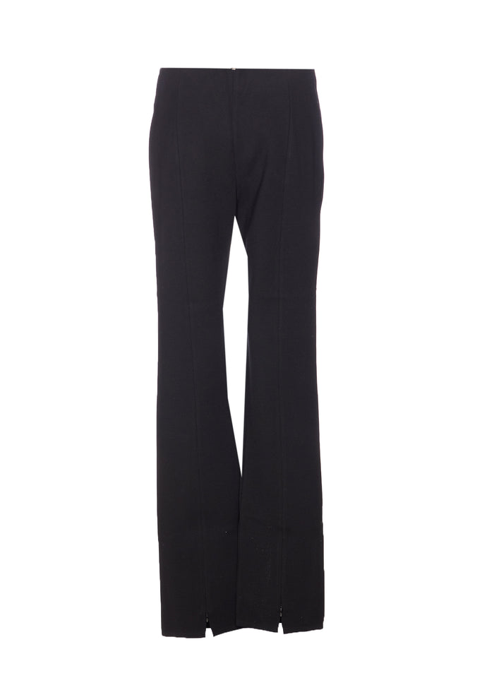 Sportmax Trousers Black Viscose