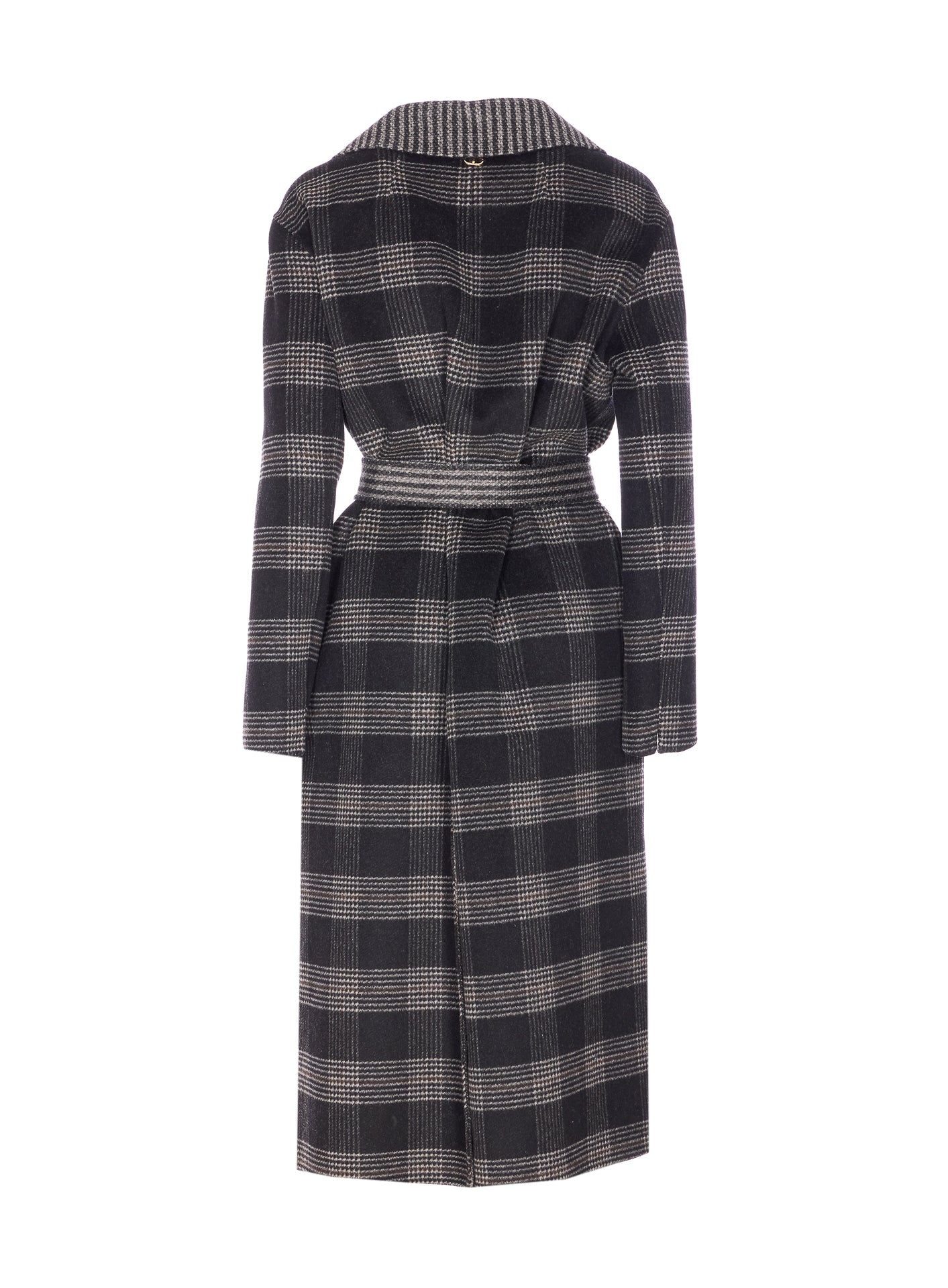 Twin-set Coats Grey Wool