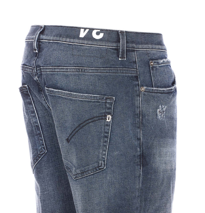 Dondup Jeans Blue Cotton