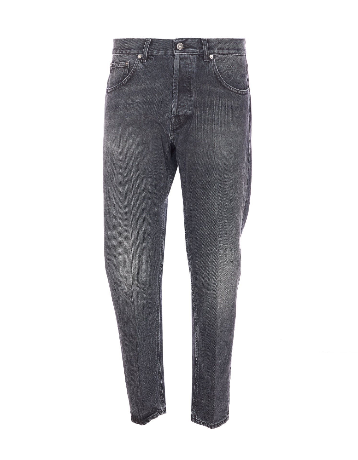 Dondup Jeans Grey Cotton
