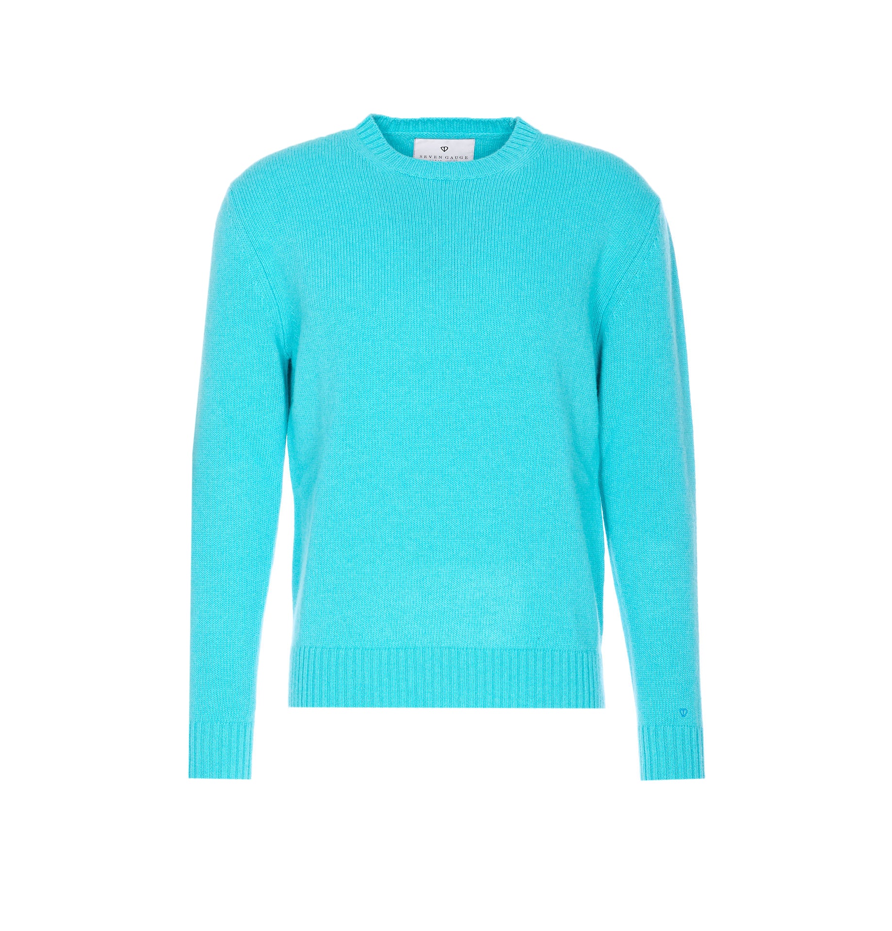 SEVEN GAUGE Sweaters Blue Wool
