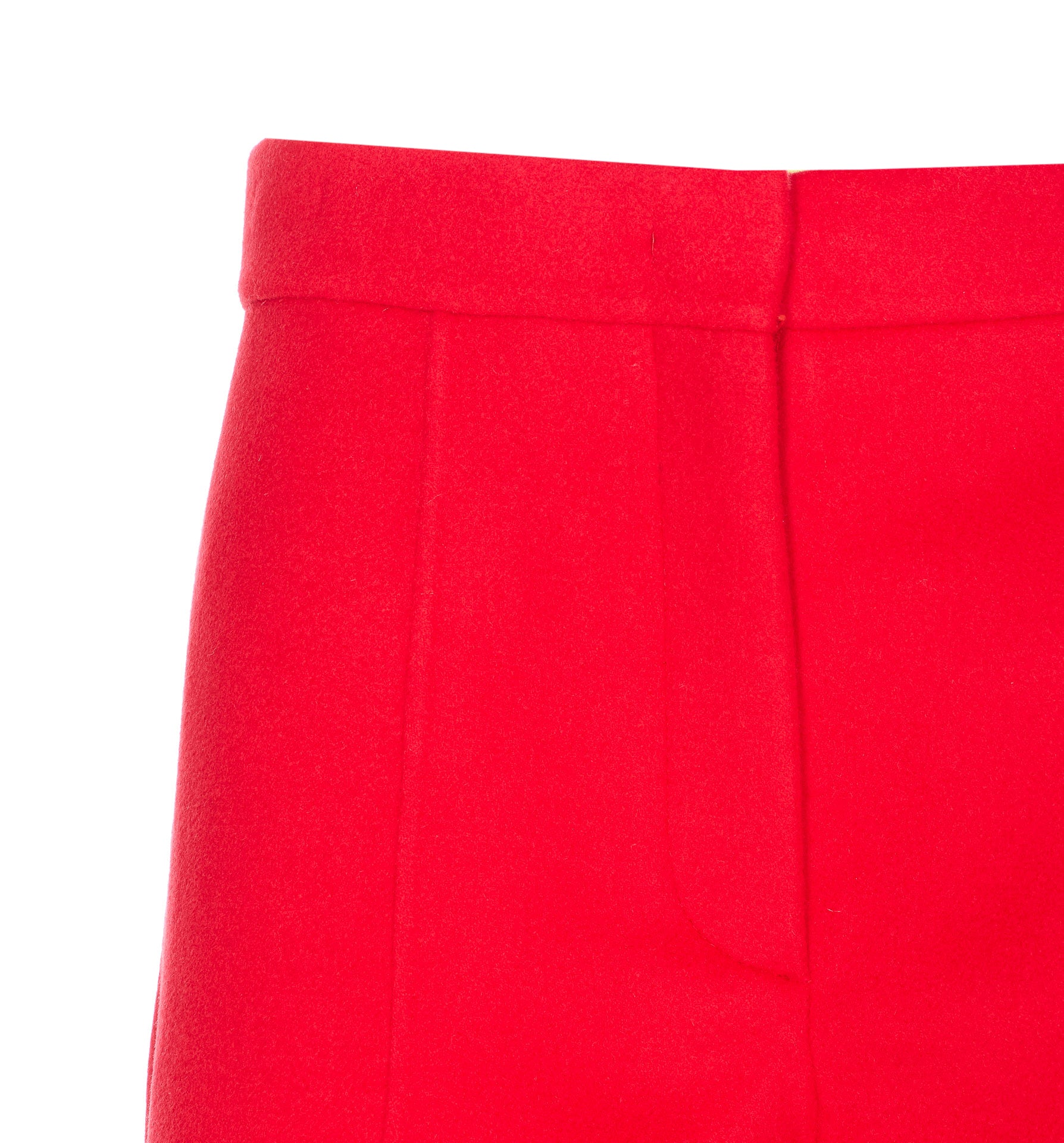 Sportmax Shorts Red Virgin Wool