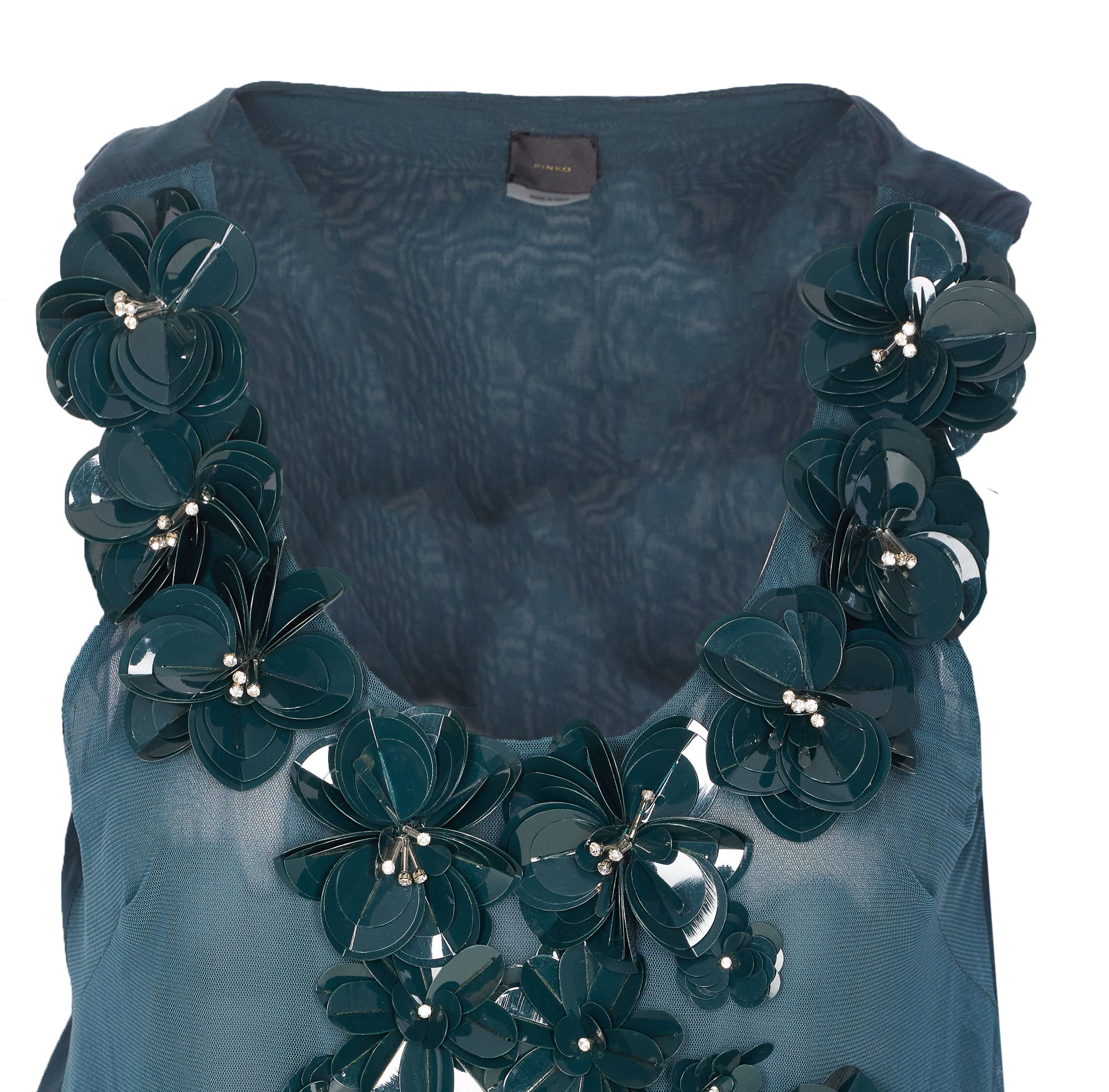 Pinko Top Blue Nylon