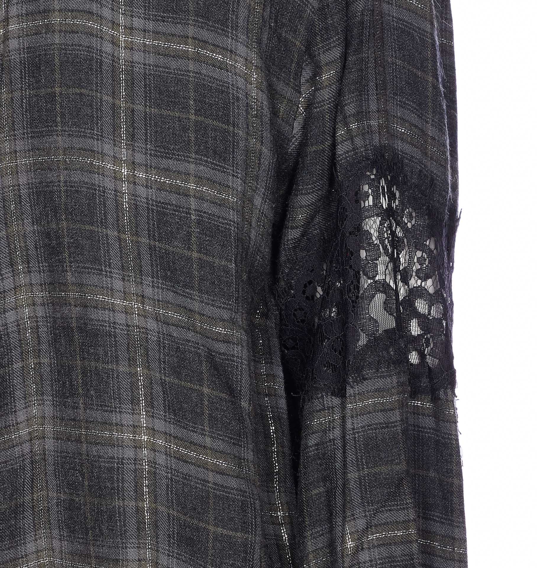 Pinko Shirts Grey Viscose