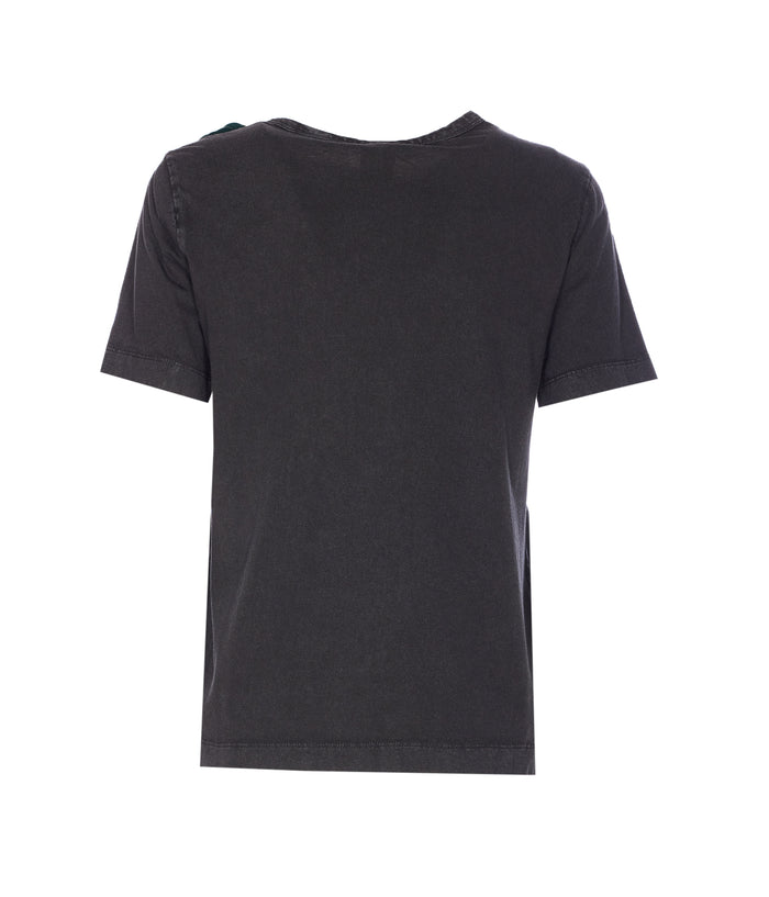 Pinko T-shirts and Polos Grey Polyester