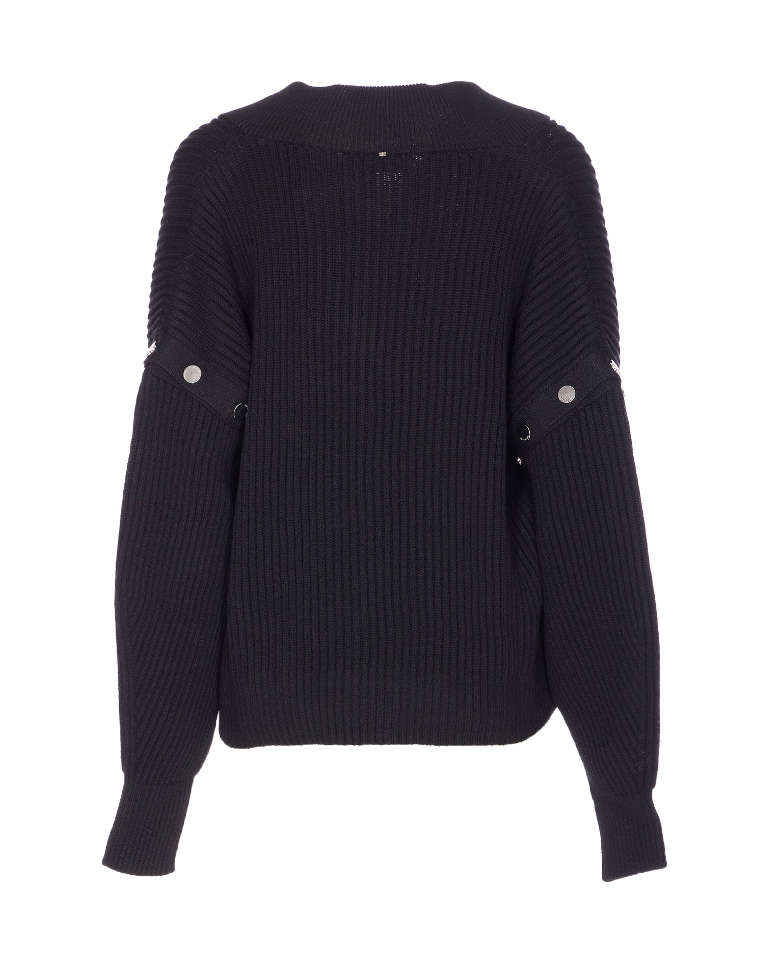 Sportmax Sweaters Black Virgin Wool