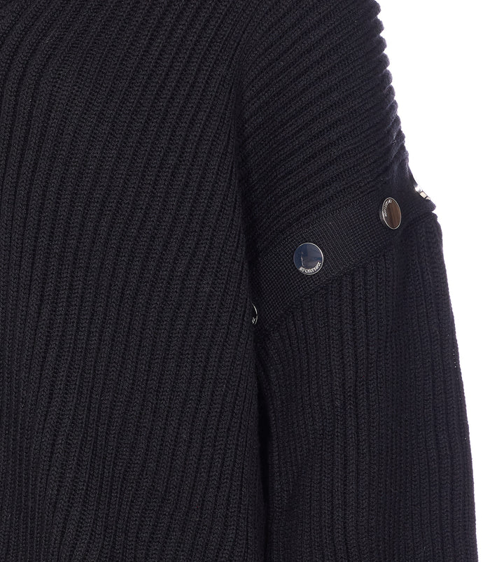 Sportmax Sweaters Black Virgin Wool