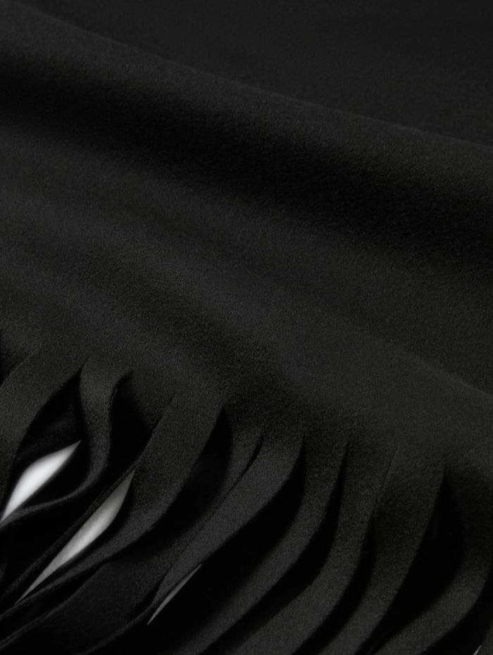 Sportmax Scarfs Black Virgin Wool