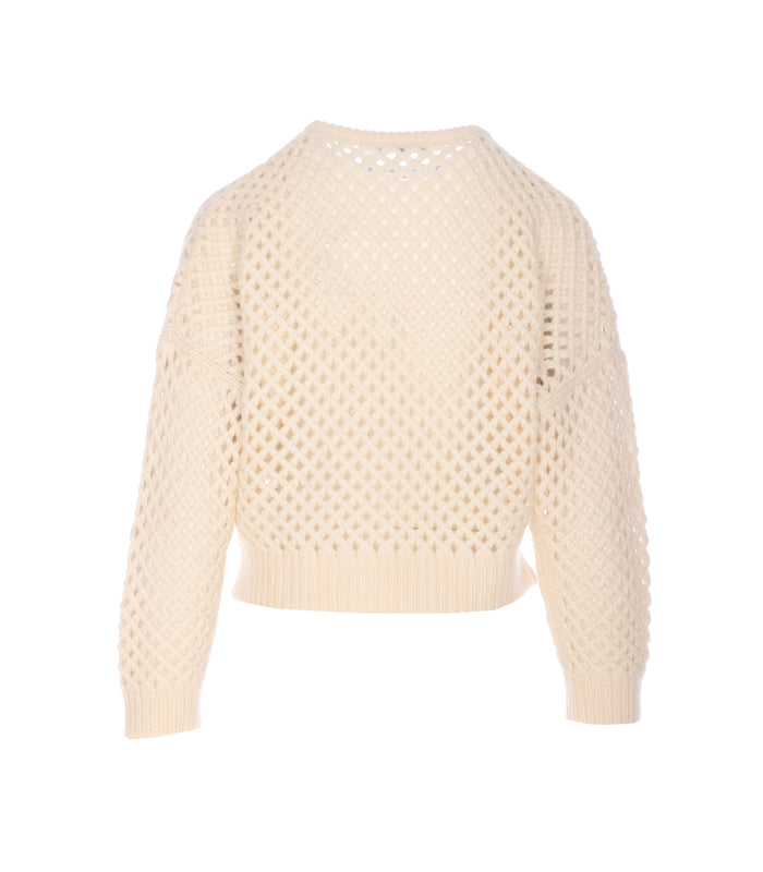 Max Mara Sweaters White Cashmere