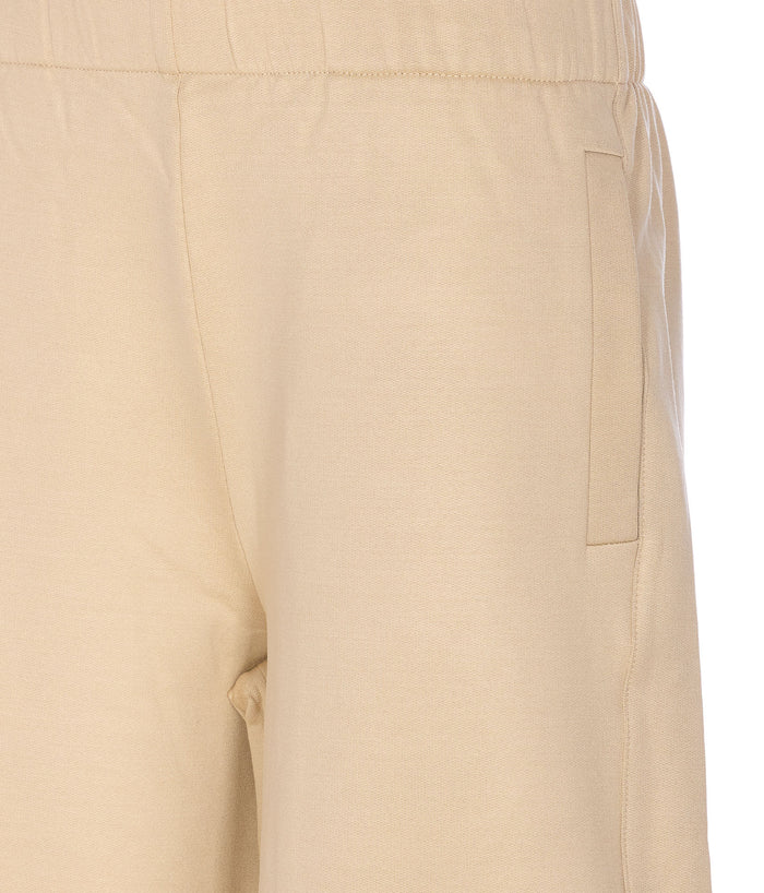 Max Mara Trousers Beige Silk