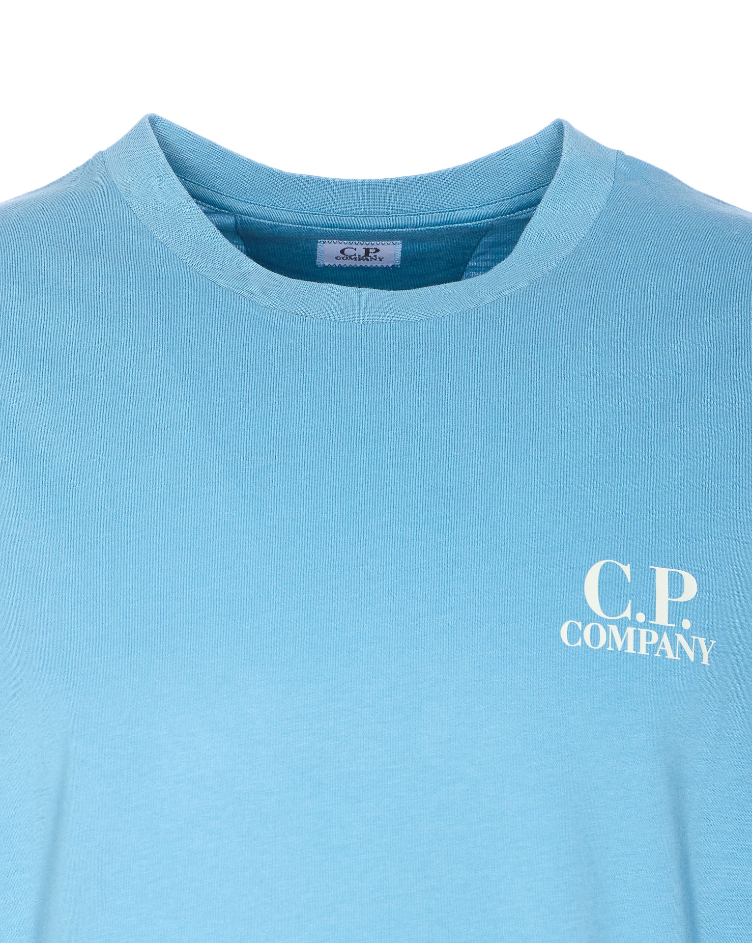 C.p. Company T-Shirts And Polos Blue Cotton