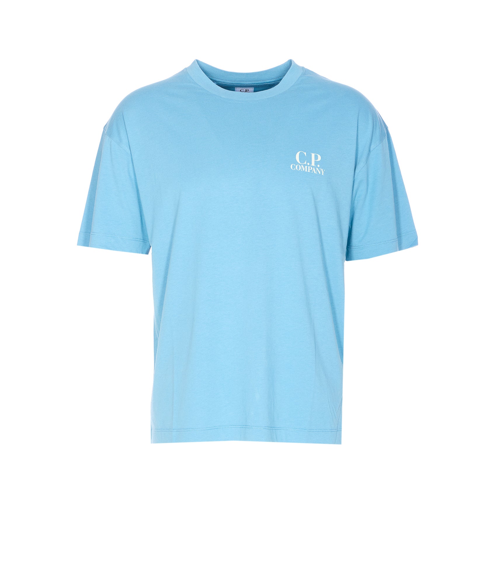 C.p. Company T-Shirts And Polos Blue Cotton