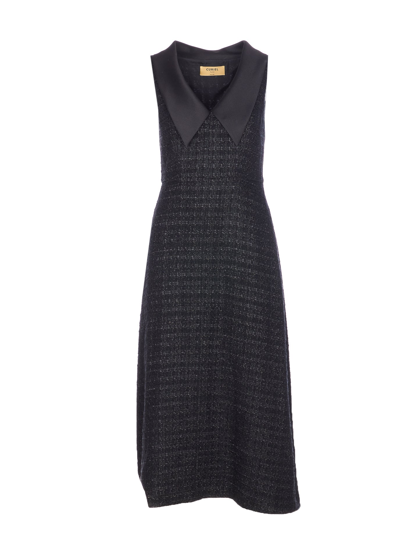 Curvel Dresses Black Acrylic