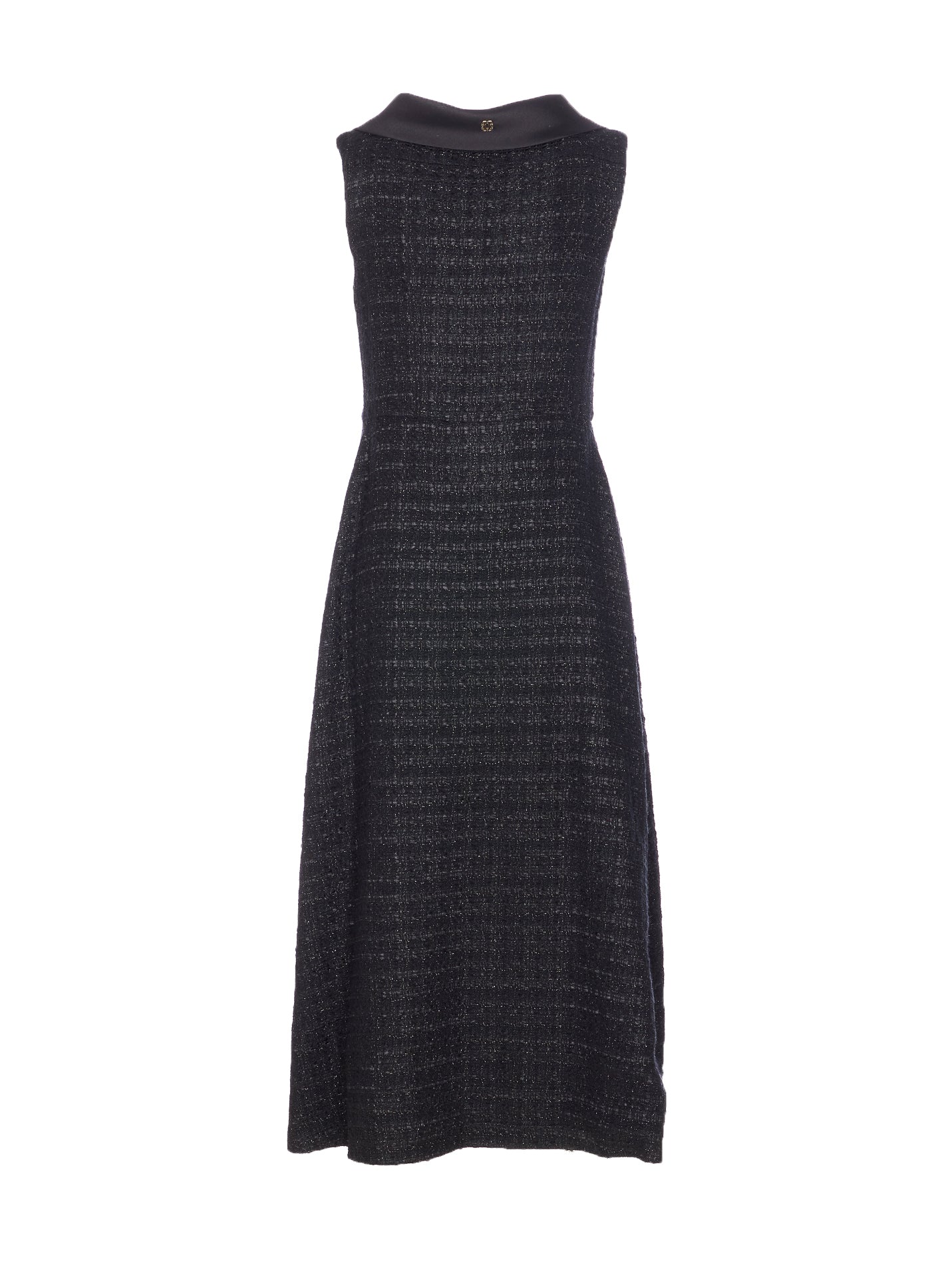 Curvel Dresses Black Acrylic