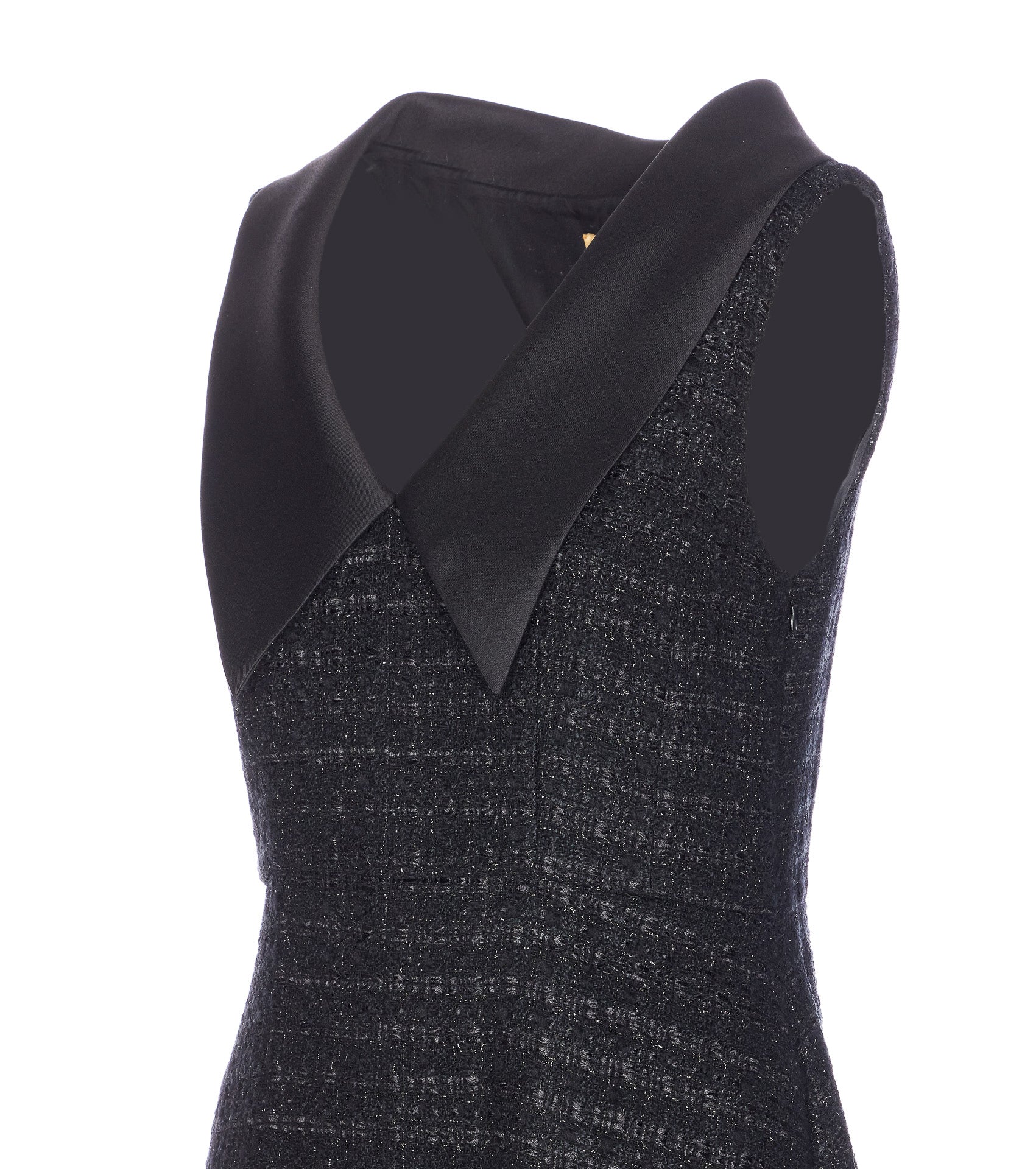 Curvel Dresses Black Acrylic