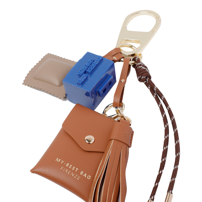 My Best Bag Firenze Keychains Blue Polyurethane
