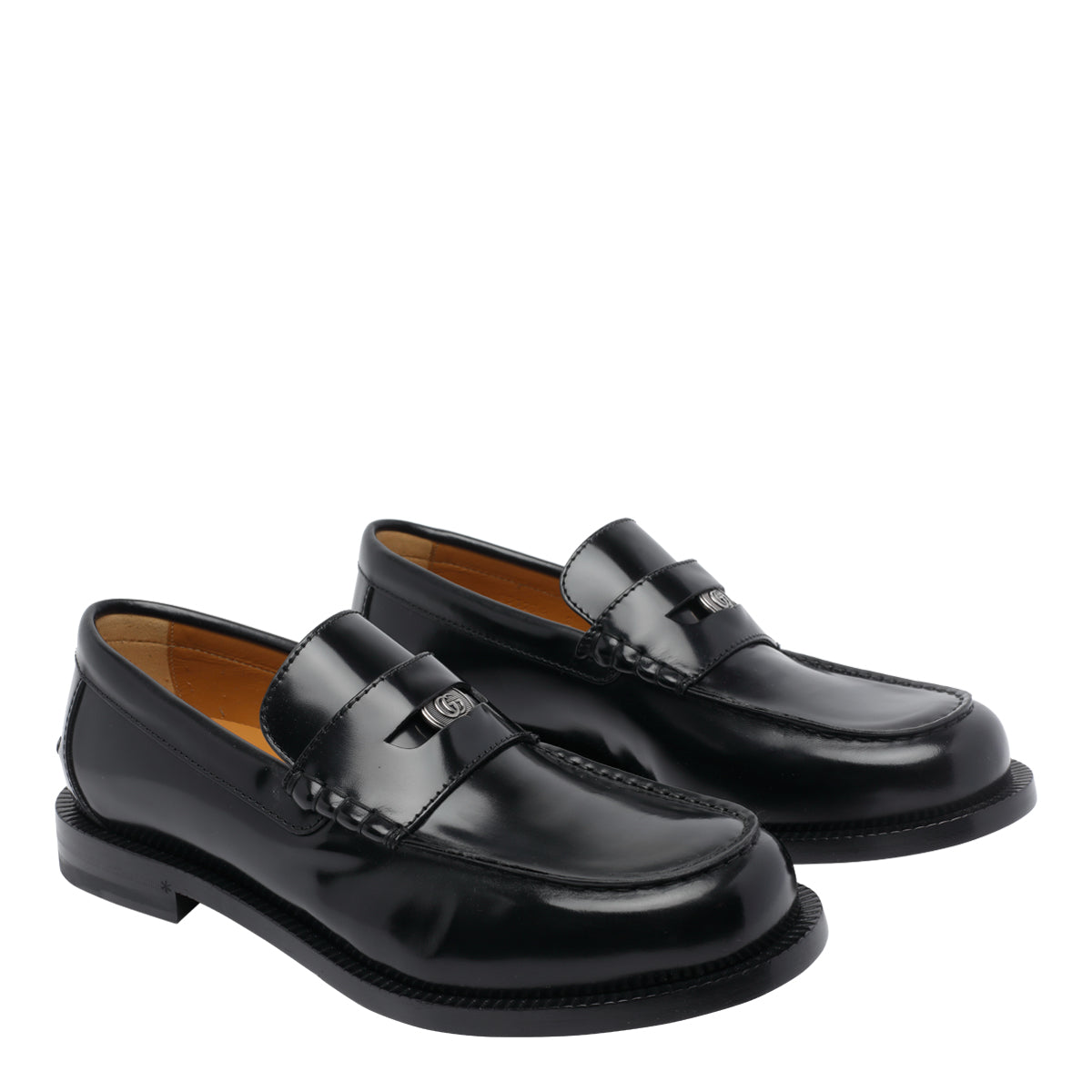 Gucci Flat shoes Black Calf Leather/leather Sole