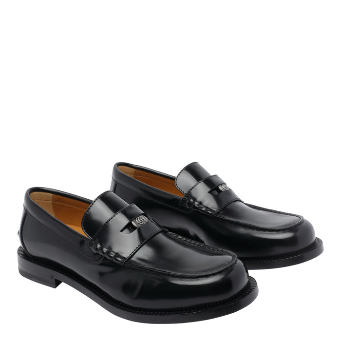 Gucci Flat shoes Black Calf Leather/leather Sole