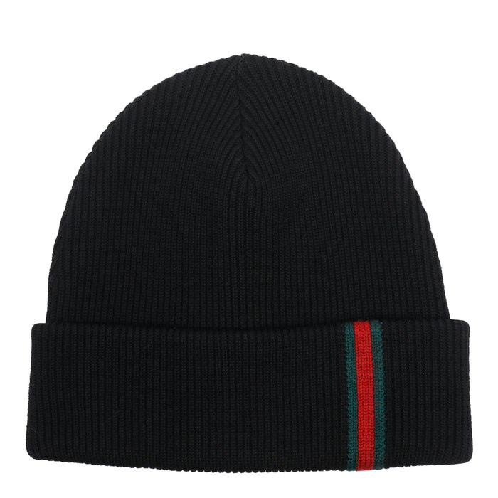Gucci Hats Black Wool