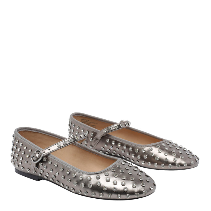 Steve Madden Flat Shoes Silver